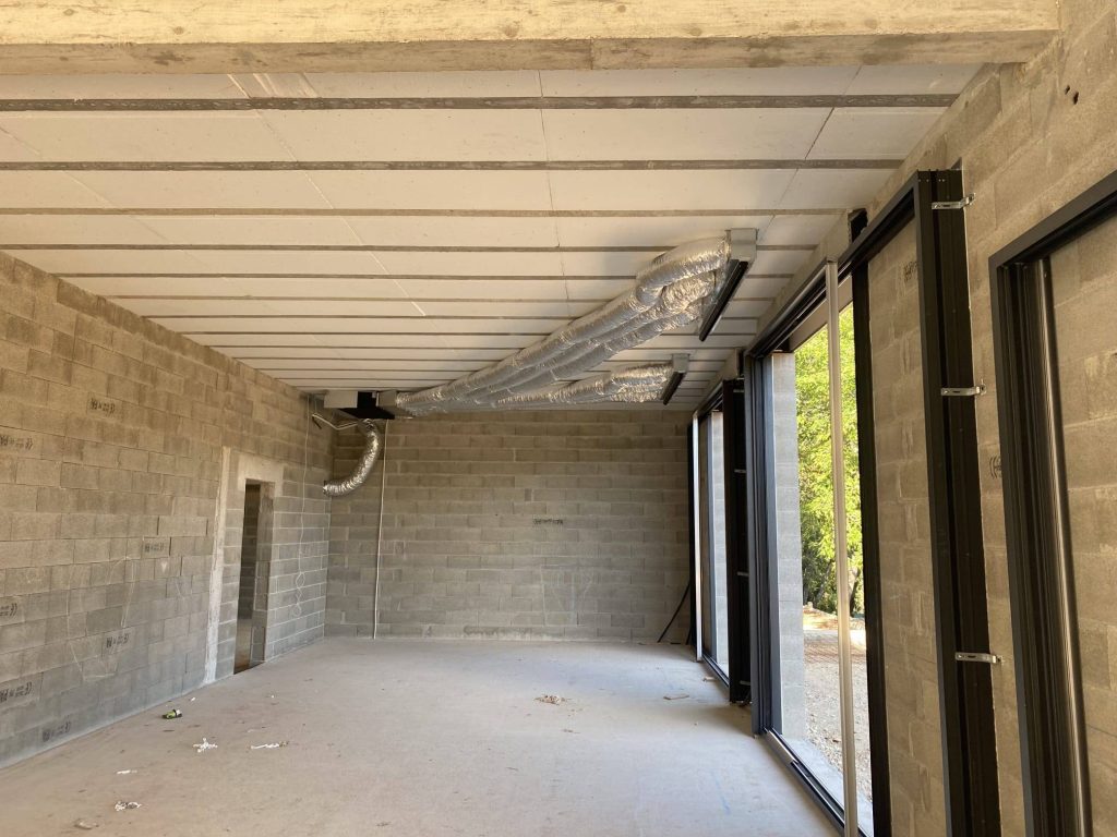 installation d'une climatisation gainable dans une villa à cabries