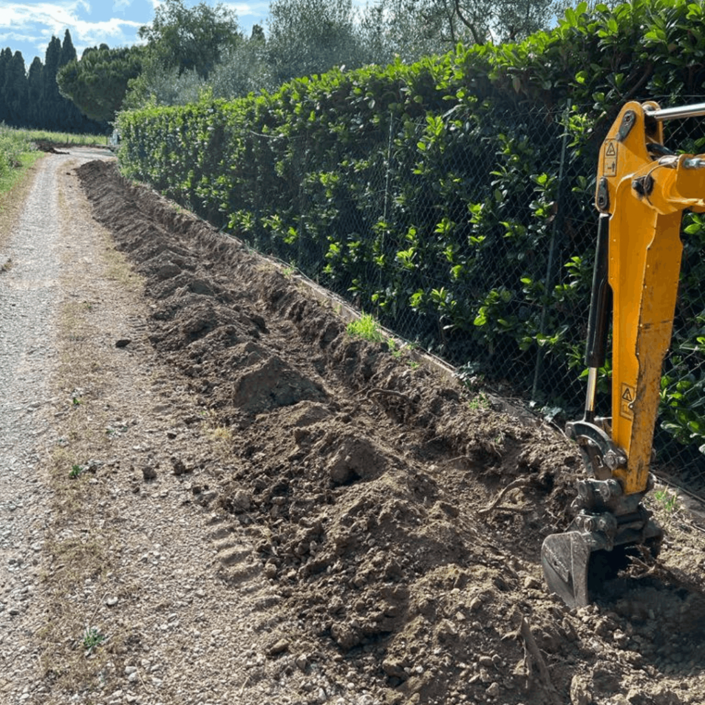 travaux de raccordement FTTH
