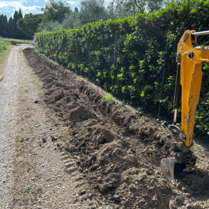 travaux de raccordement FTTH