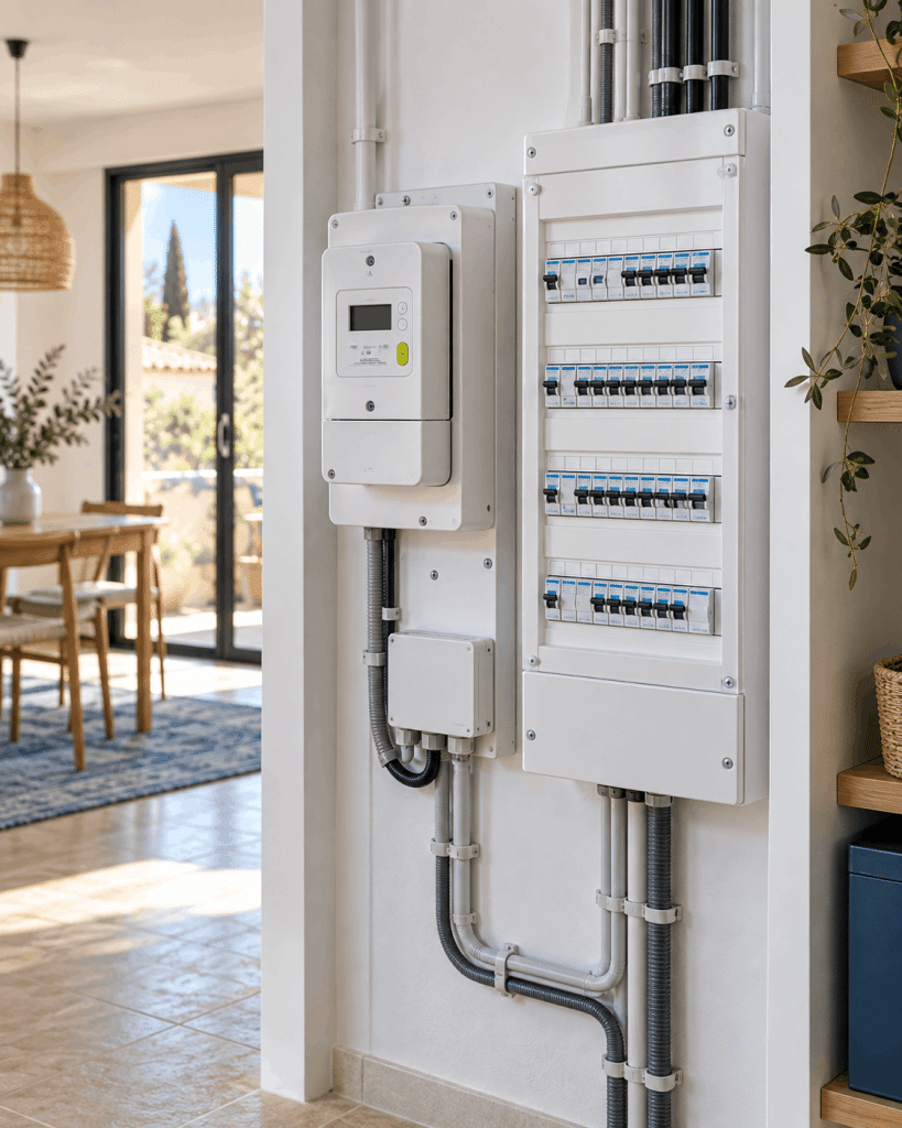 installation d'un compteur electrique